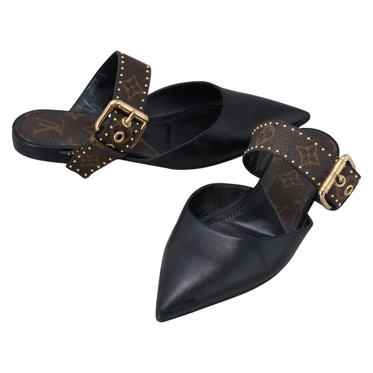 LOUIS VUITTON(USED)루이비통 1A800L 소피아 플랫 뮬 #36